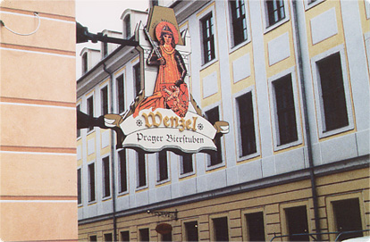 Wenzel, Prager Bierstuben, konzept Dresden, Zwickau, Magdeburg 1997, form-al